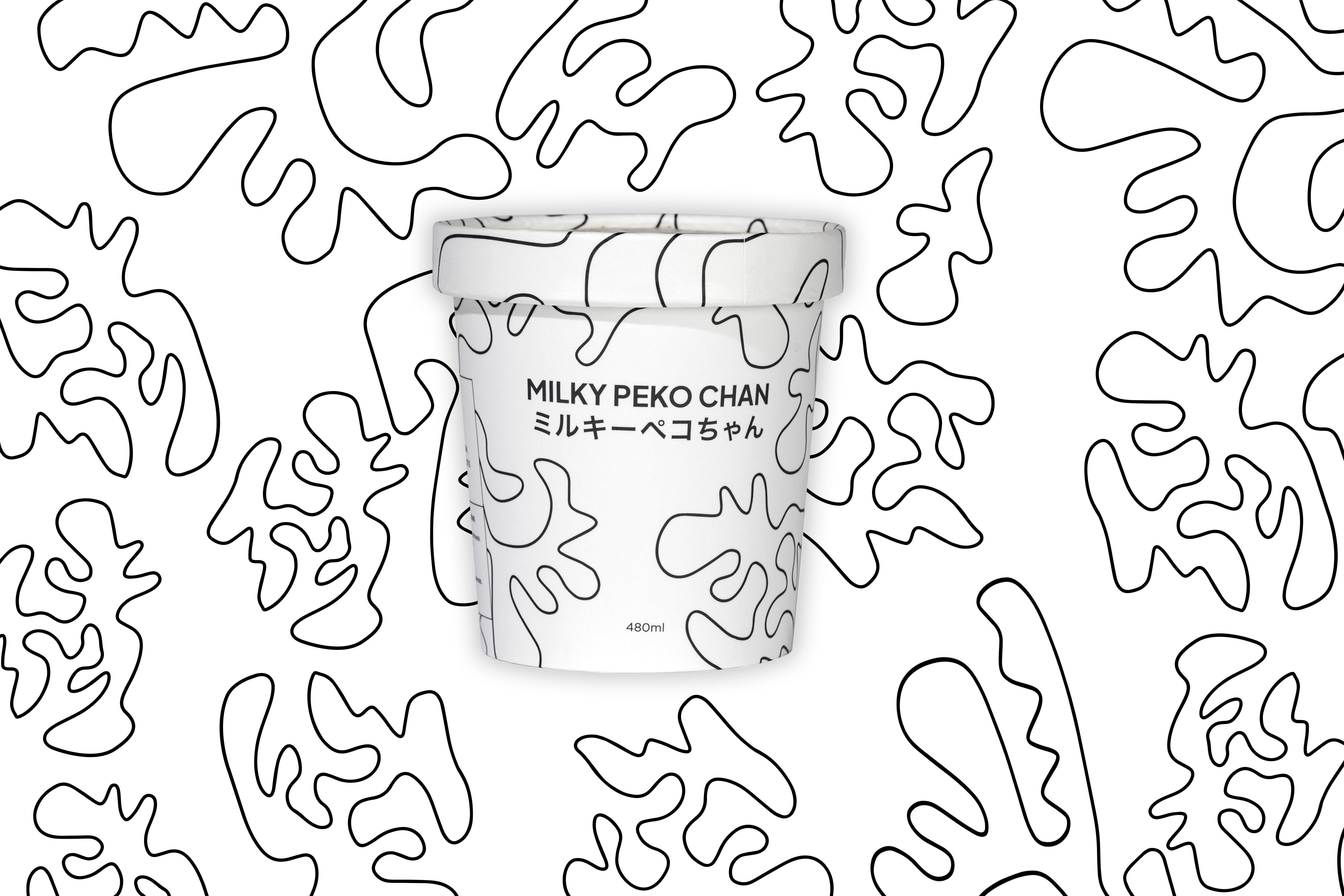 milkyページ Milky Peko Chan Ice Cream Melbourne | Kōri Ice Cream