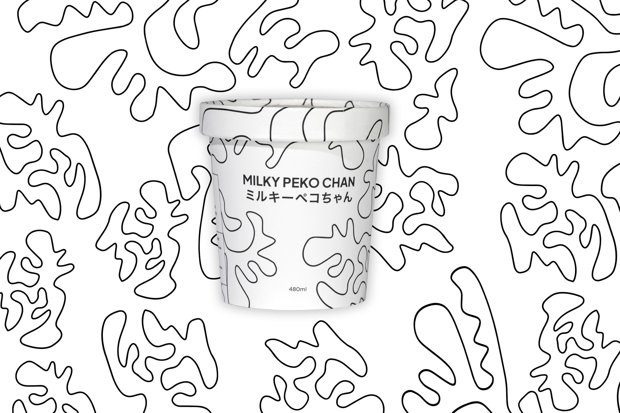 Milky Peko Chan Ice Cream Melbourne | Kōri Ice Cream